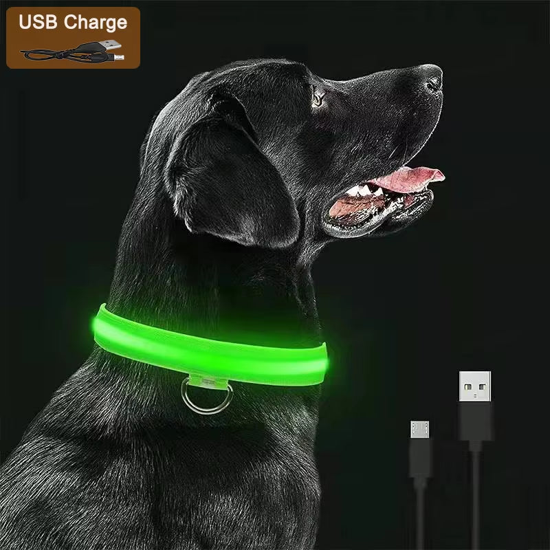 LED Dog Rechargeable Collar